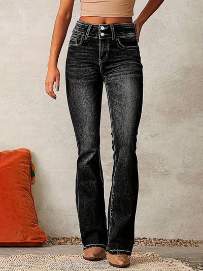 Emilia™ | Jeans évasés taille haute