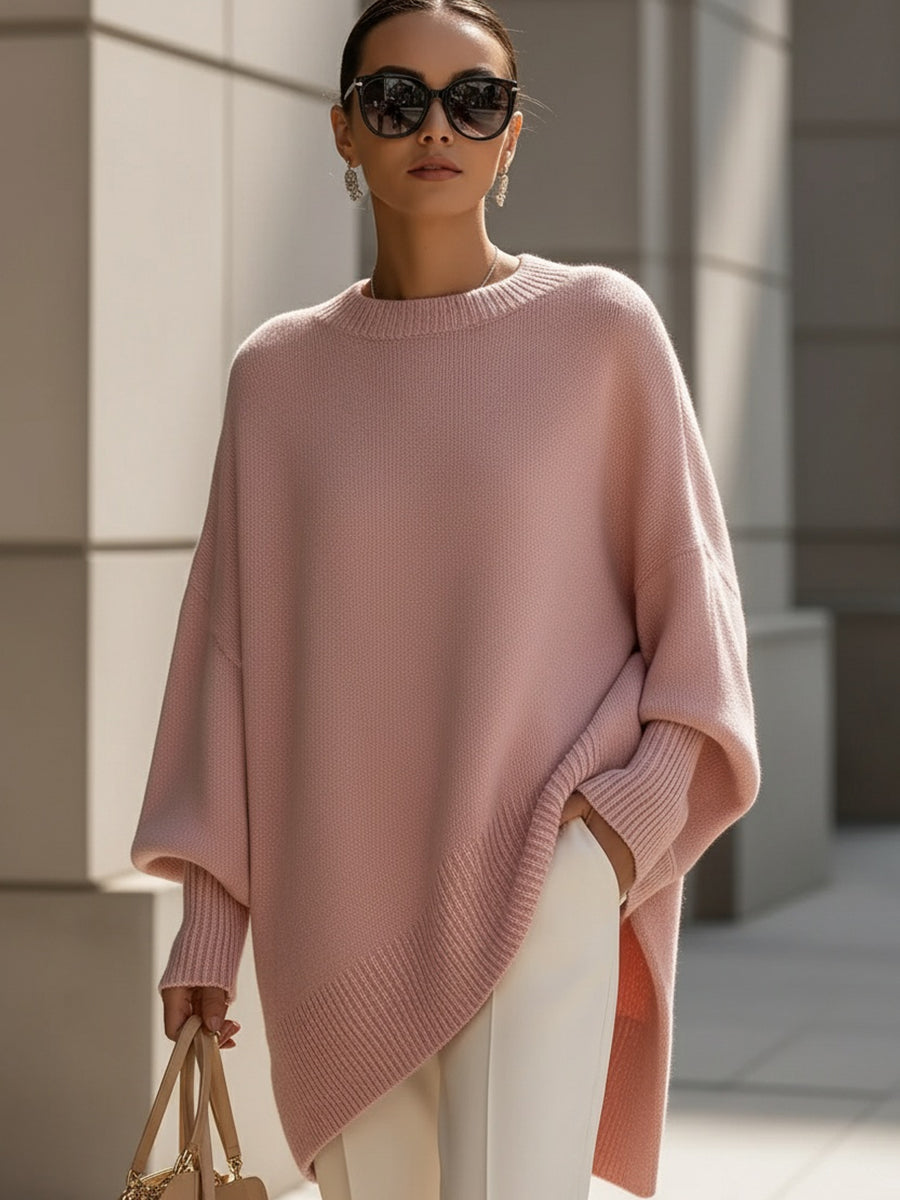 Serena™ | Pull élégant à fond asymétrique