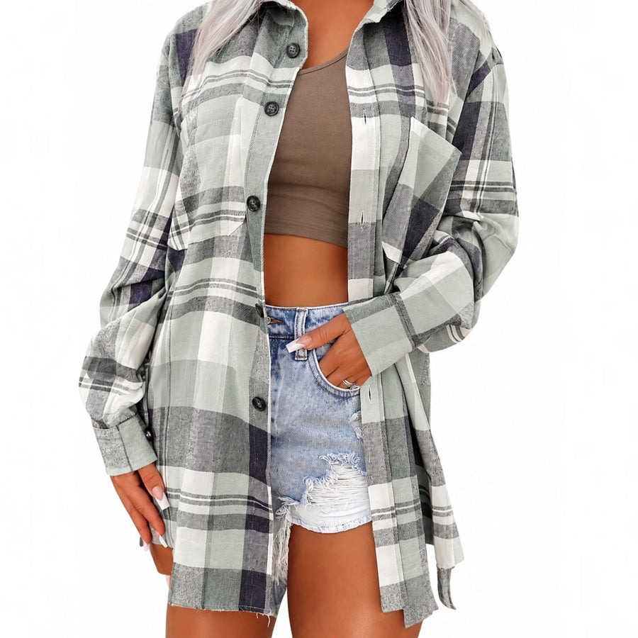 Élodie™ | Chemise d’Été Élégante à Manches Longues