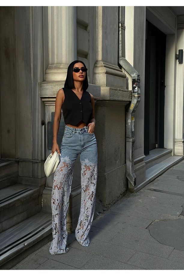 Flora™ | Jeans Fleuris