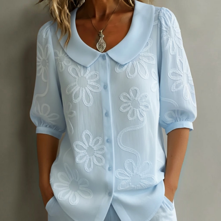 AURÉLIE™ | Blouse florale légère