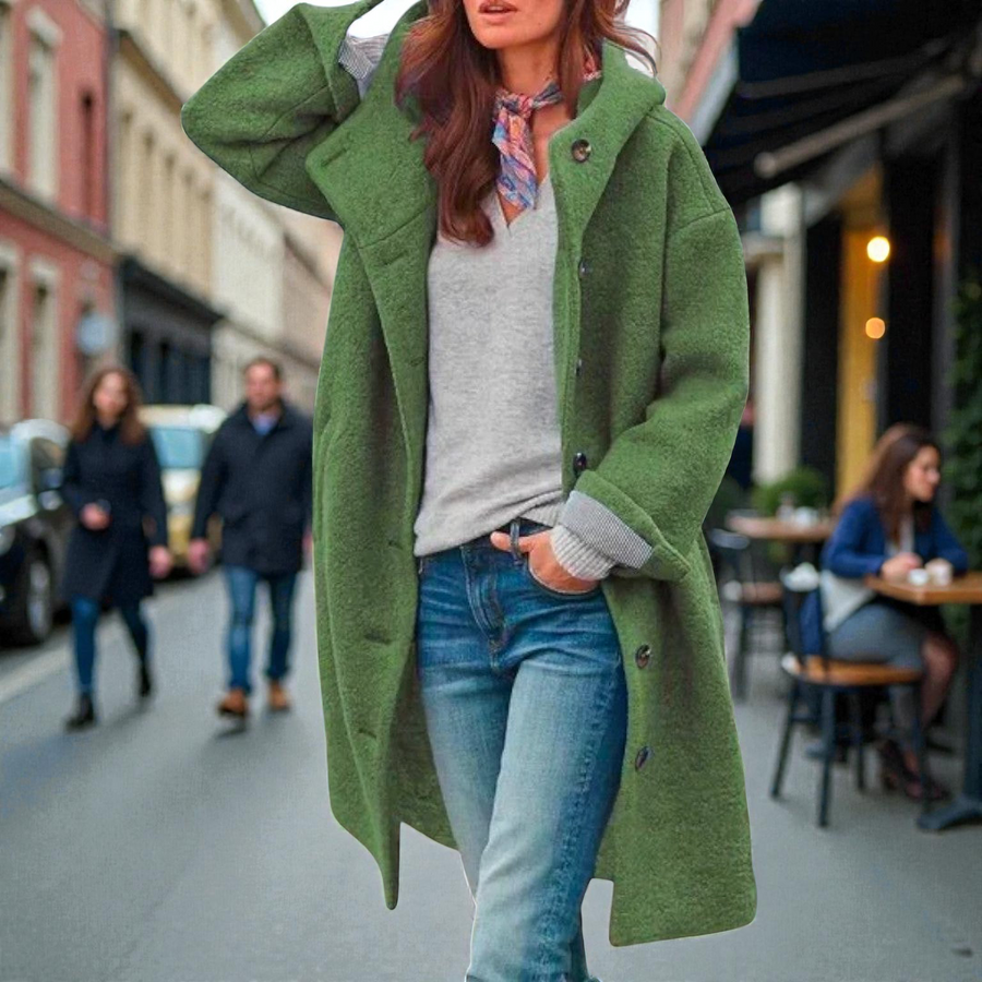 SYLVIA™ | Veste en Laine Élégante