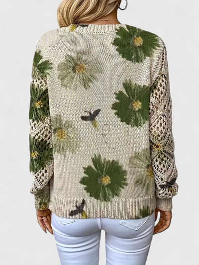 Sara™ | Sweater élégant avec motif floral