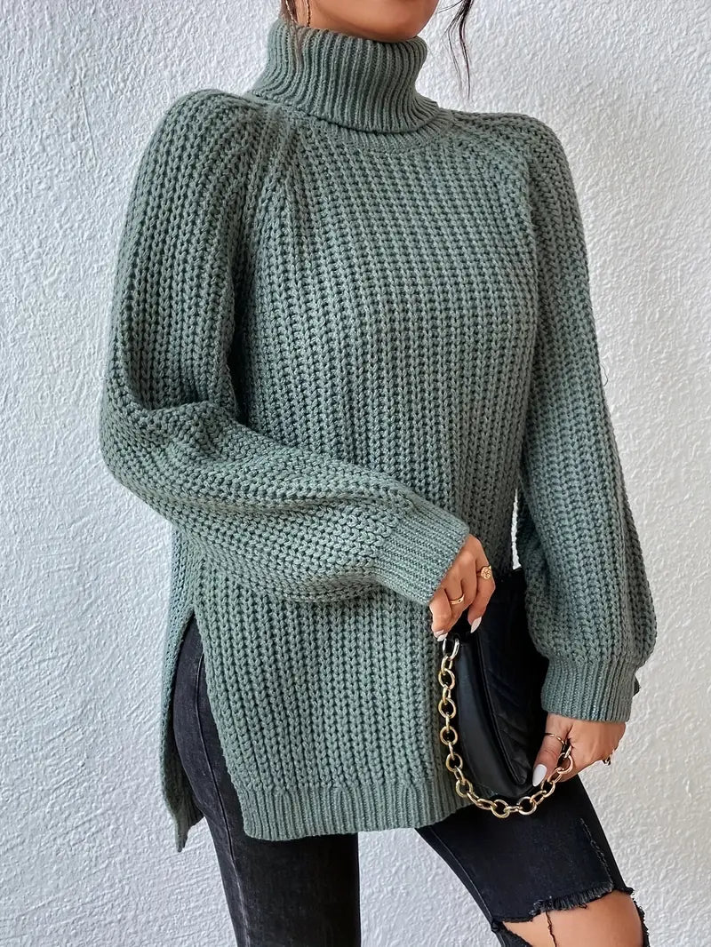 ENORA™ | Pull à col roulé de luxe