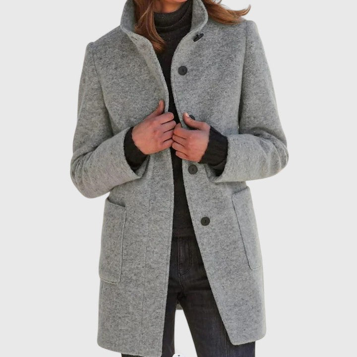 Yara™ | Manteau classique en mélange de laine