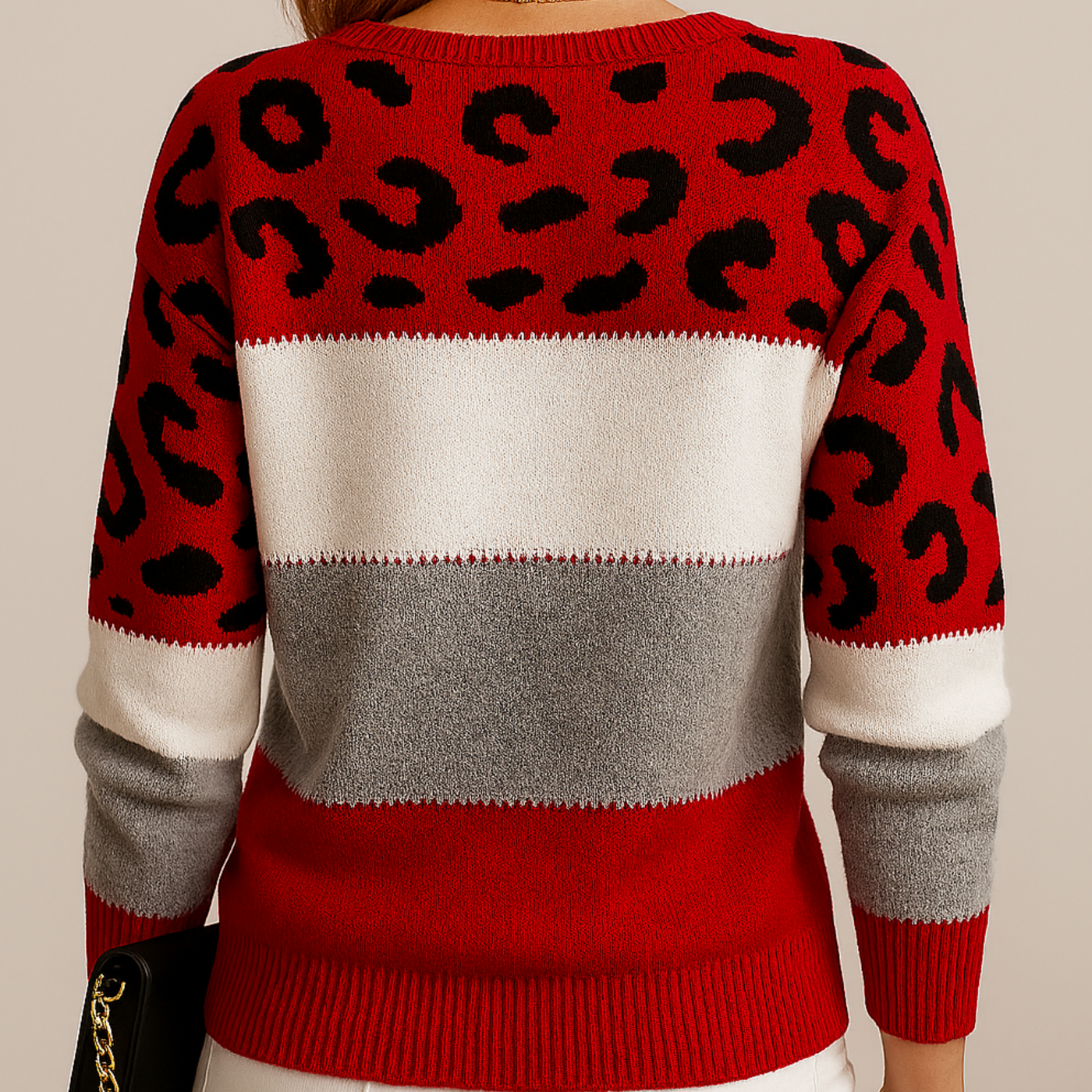 Celeste™ | Pull Léopard Chic
