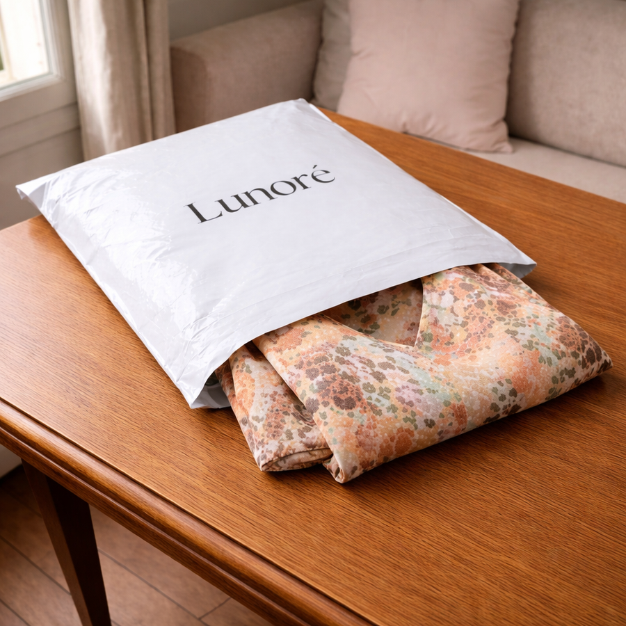 Klant draagt product