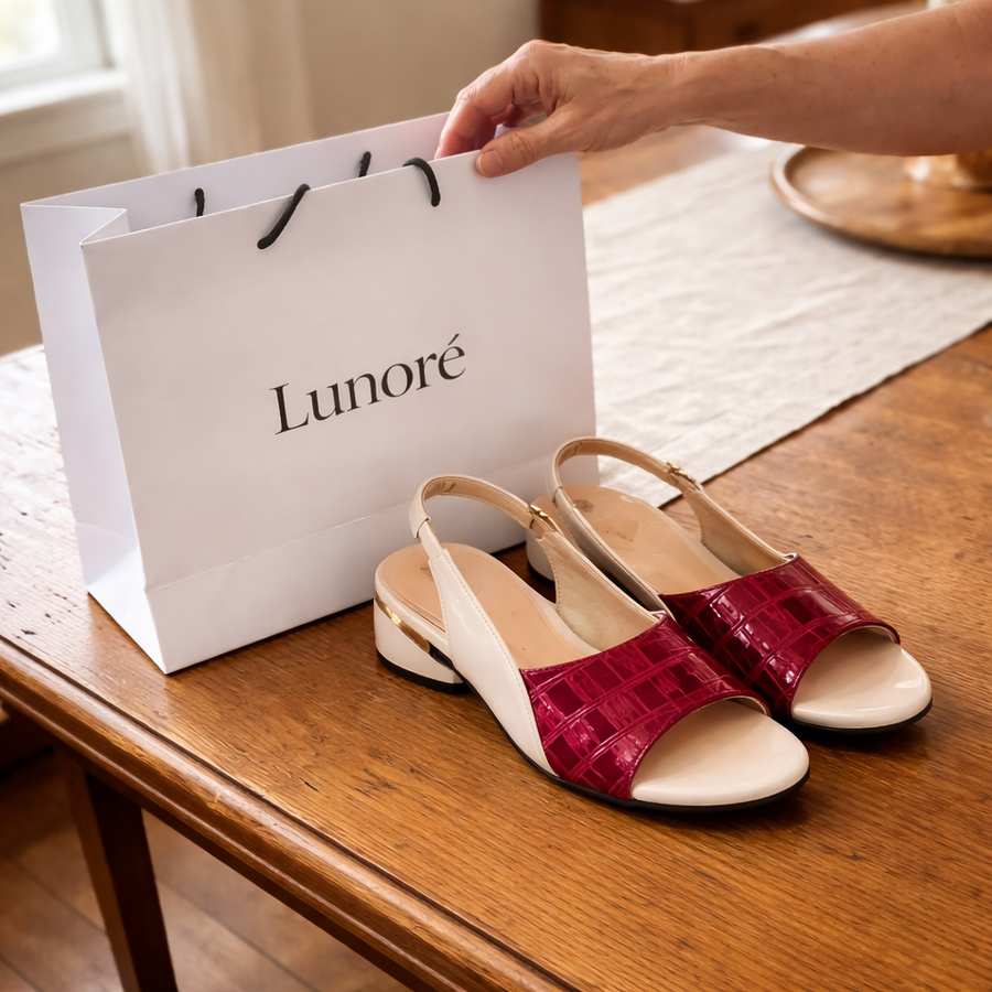 Klant draagt product