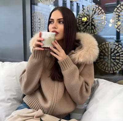 Sophia™ | Manteau en fausse fourrure luxueux
