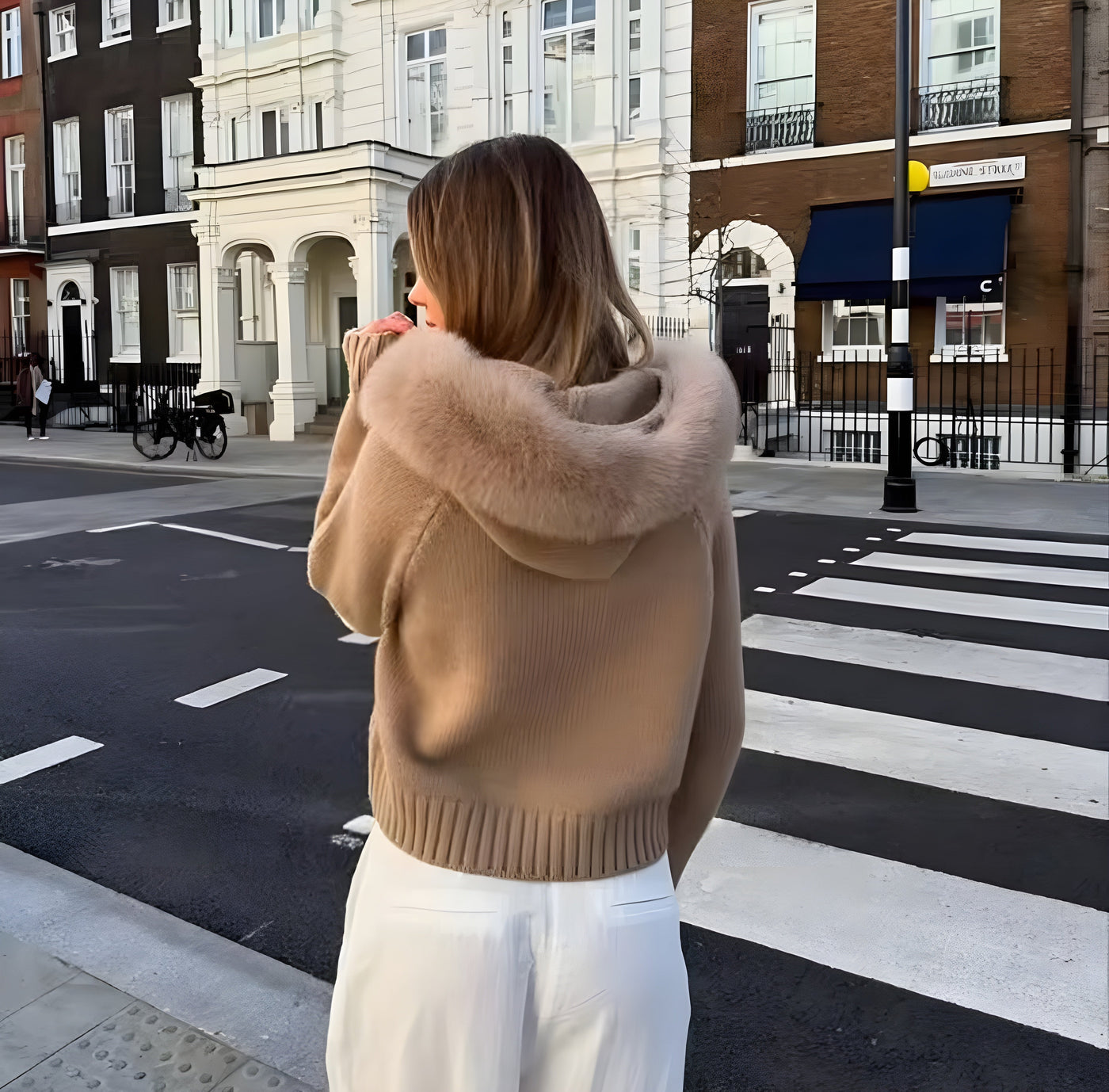 Sophia™ | Manteau en fausse fourrure luxueux