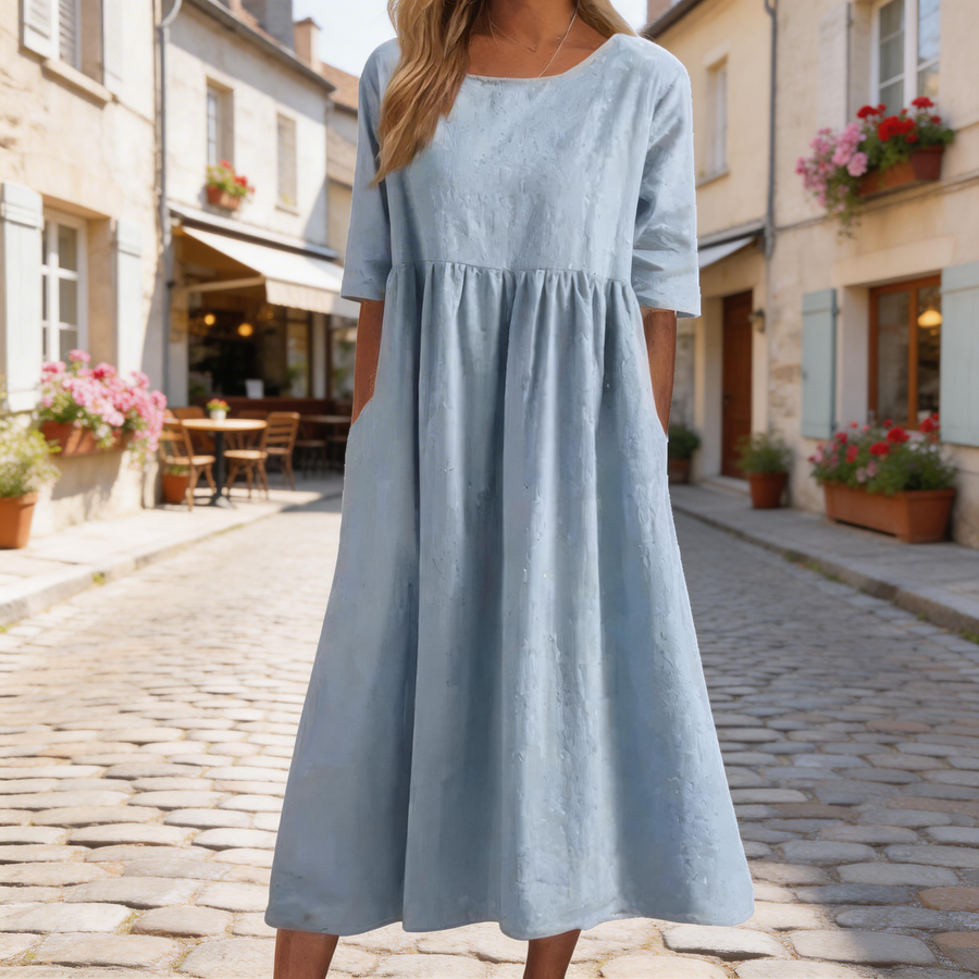 AMÉLIE™ | Robe Douce à Poches