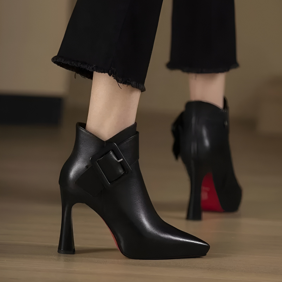 CLAUDINE™ | Bottines à Talon Élégant