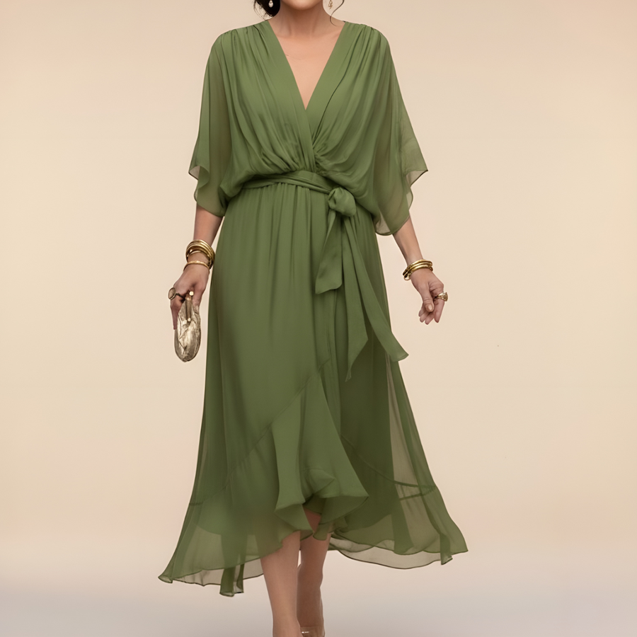 MONICA™ | Robe Chiffon Élégante