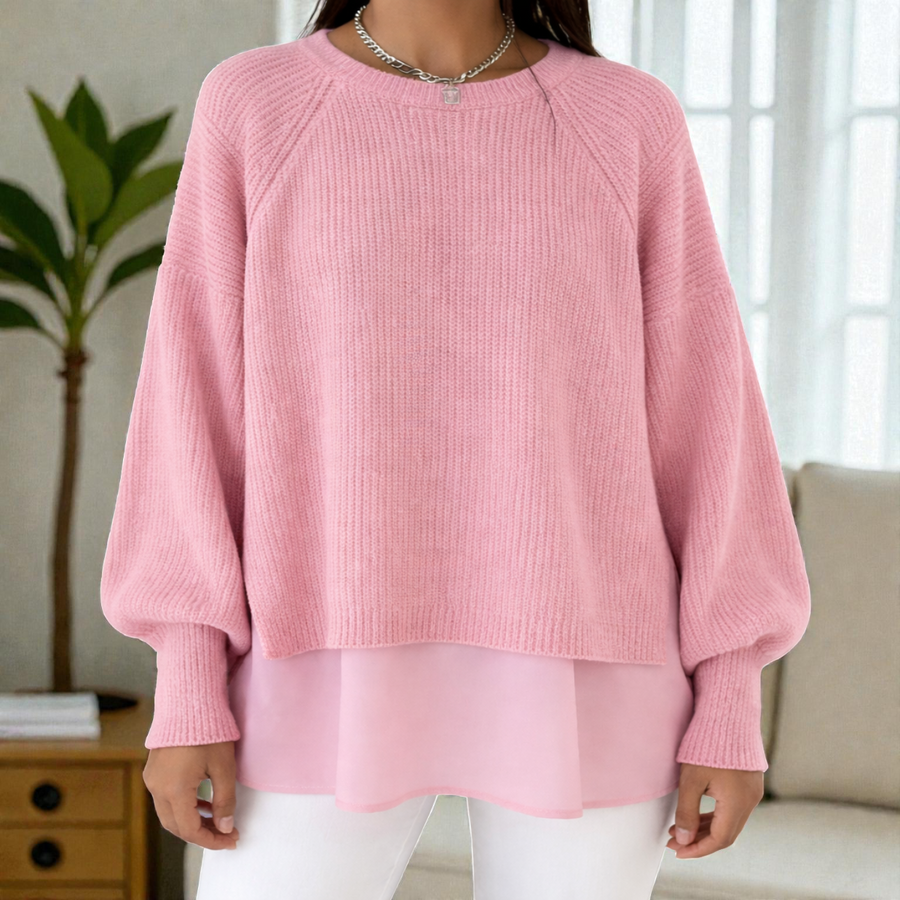 CALYNE™ | Pull Maille Oversize