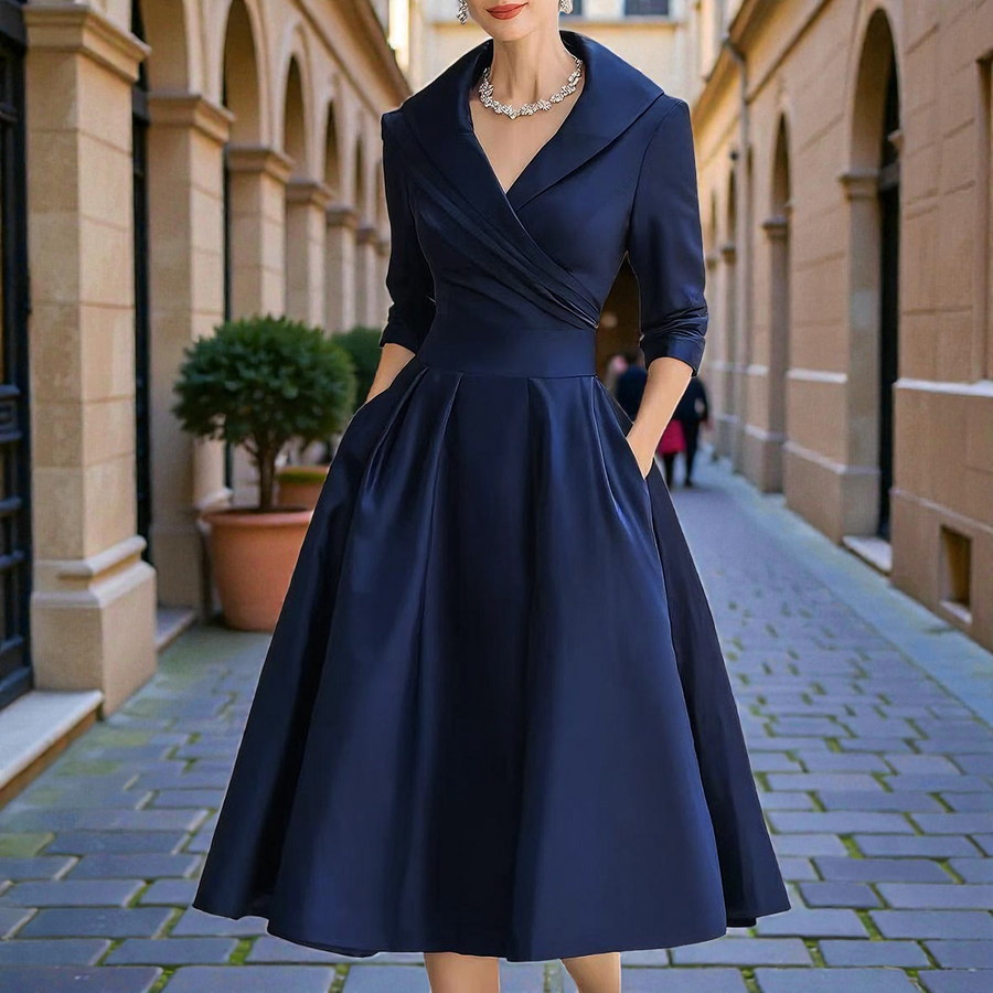 LÉA™ | Robe Midi Lumineuse