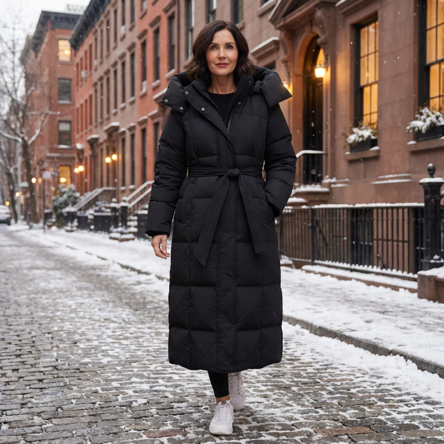 EMILIA™ | Manteau Long en Duvet