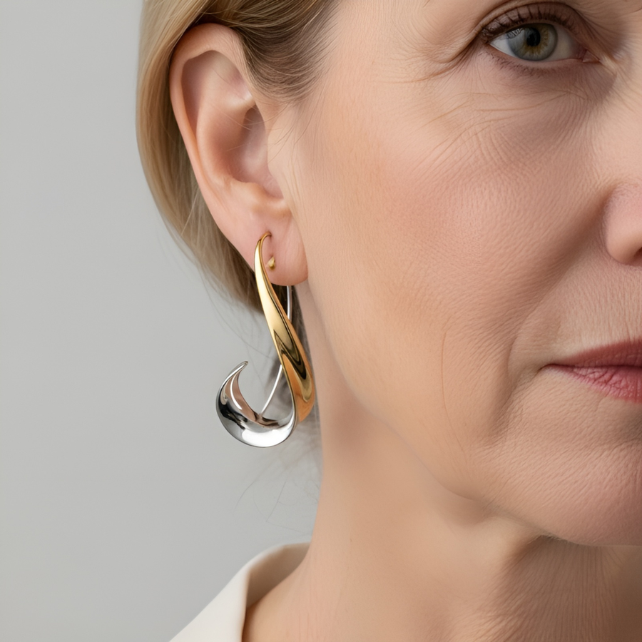 ÉLENOIR™ | Boucles Pendantes