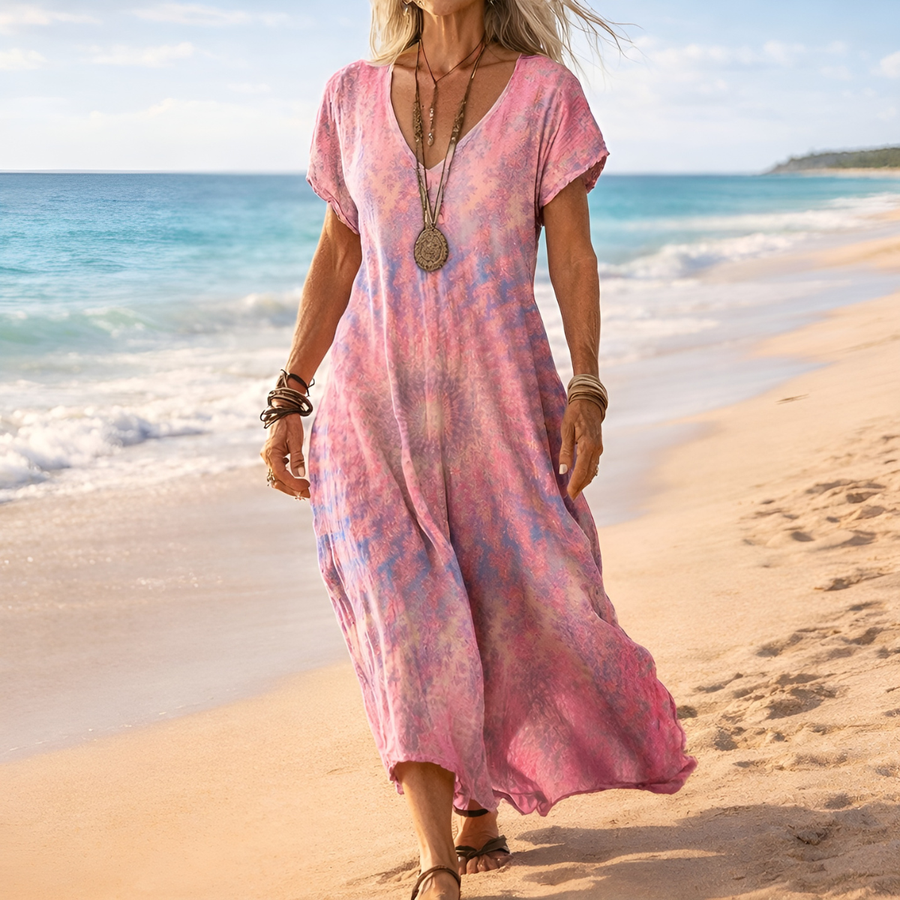 EDITH™ | Robe Vintage Dégradé