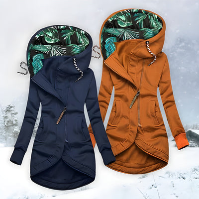 Astrid™ | Veste d’hiver élégante et chaude avec capuche