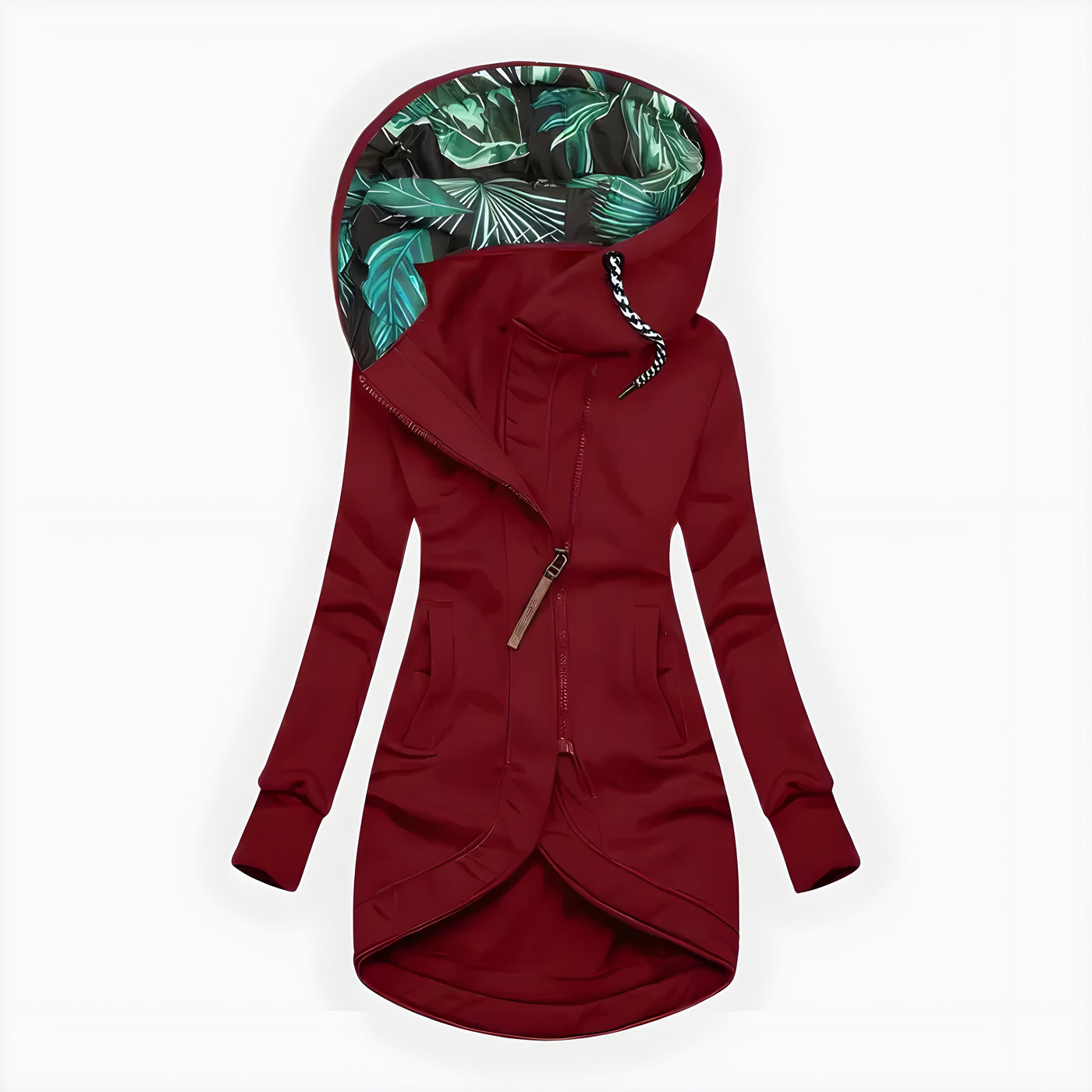 Astrid™ | Veste d’hiver élégante et chaude avec capuche