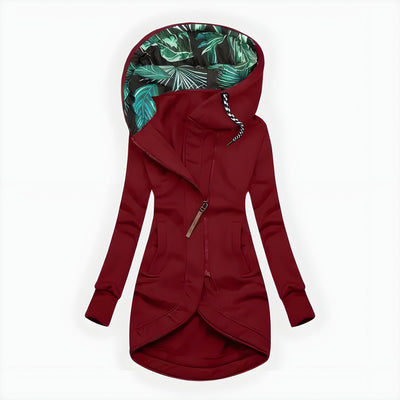 Astrid™ | Veste d’hiver élégante et chaude avec capuche