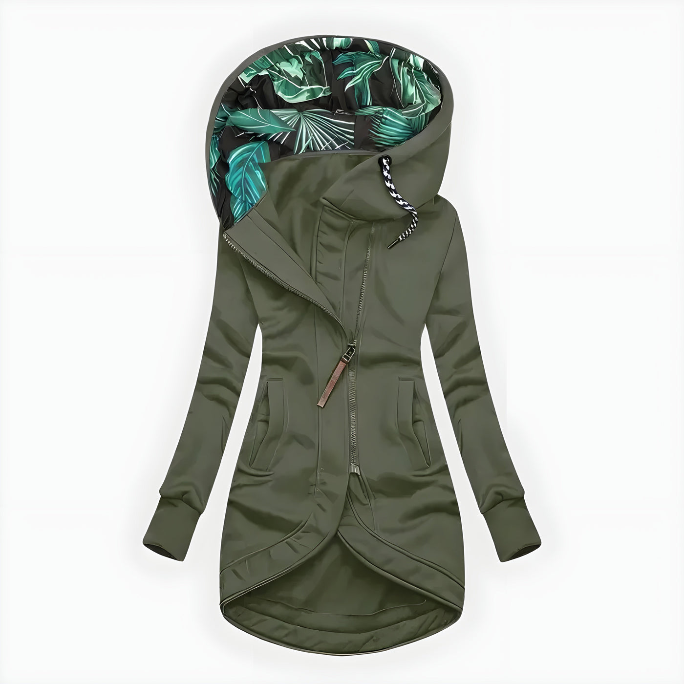 Astrid™ | Veste d’hiver élégante et chaude avec capuche