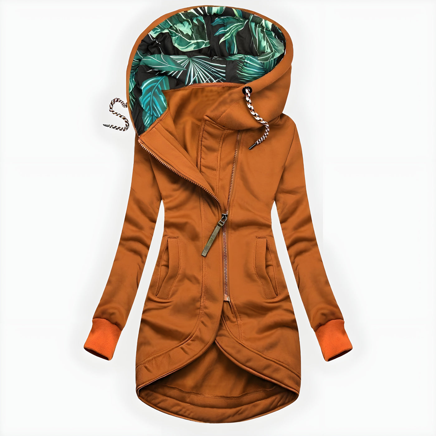 Astrid™ | Veste d’hiver élégante et chaude avec capuche