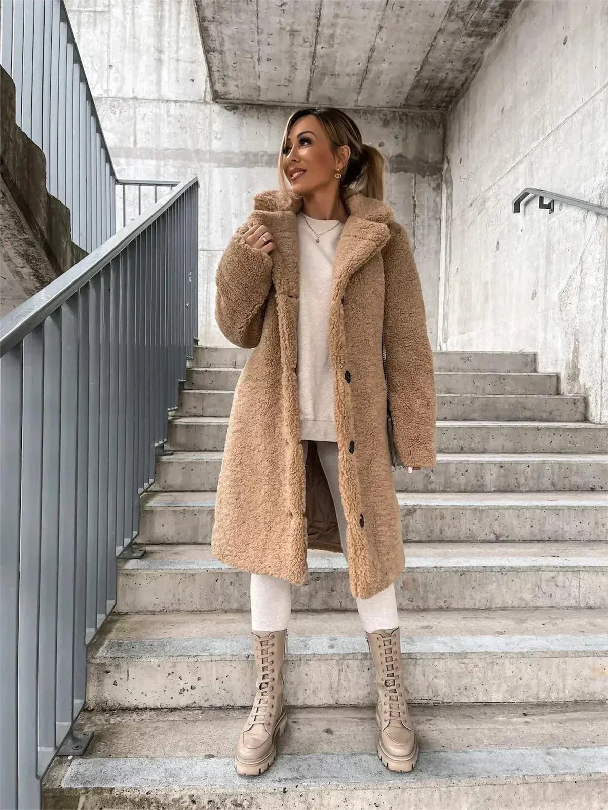 Isabelle™ | Veste teddy élégante