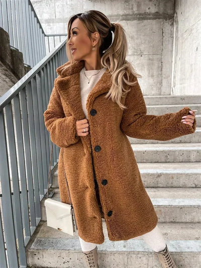 Isabelle™ | Veste teddy élégante