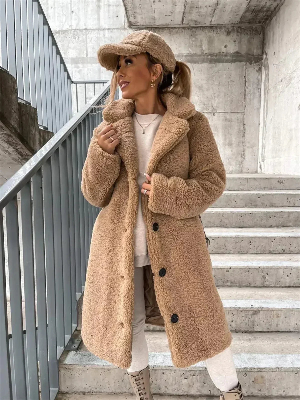 Isabelle™ | Veste teddy élégante