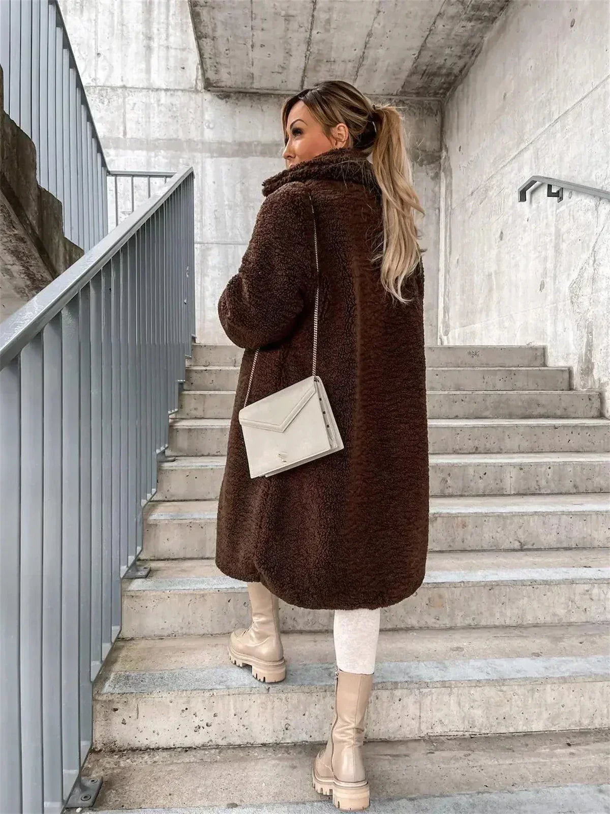 Isabelle™ | Veste teddy élégante