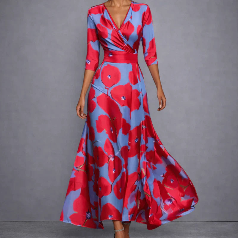 CALLA™ | Robe Maxi Florale Élégante