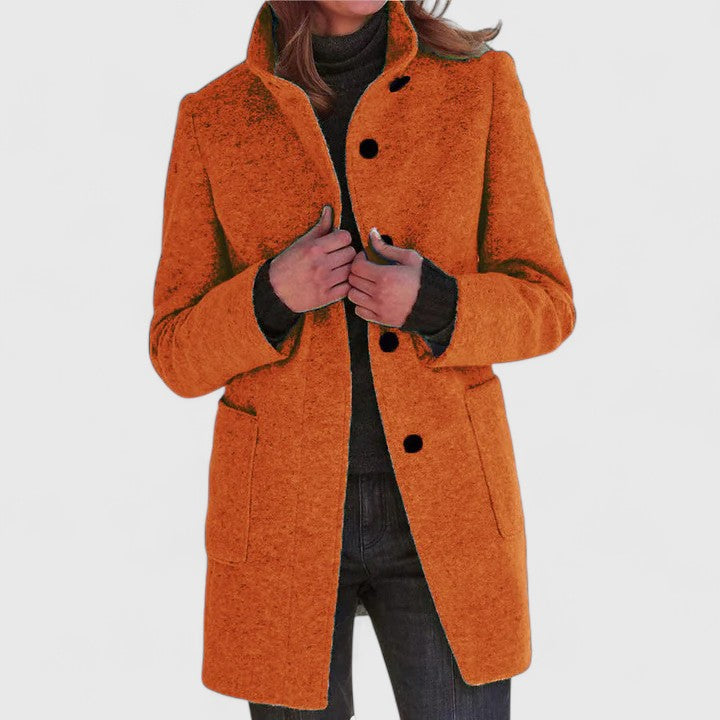 Yara™ | Manteau classique en mélange de laine