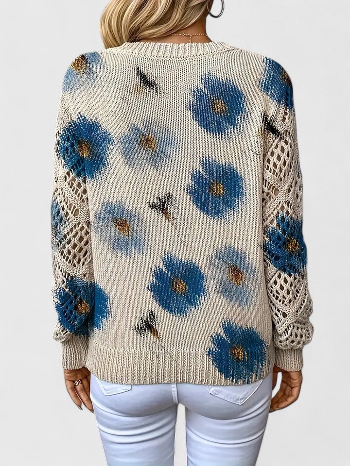 Sara™ | Sweater élégant avec motif floral