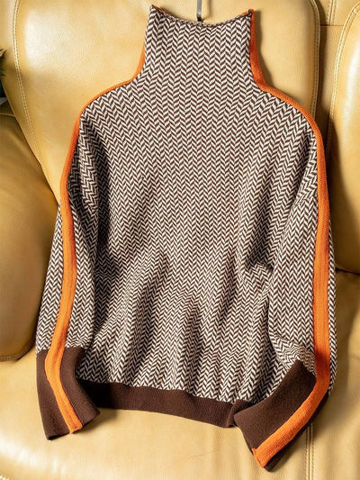 Alma™ | Col polo à rayures couture
