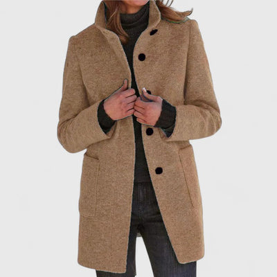 Yara™ | Manteau classique en mélange de laine