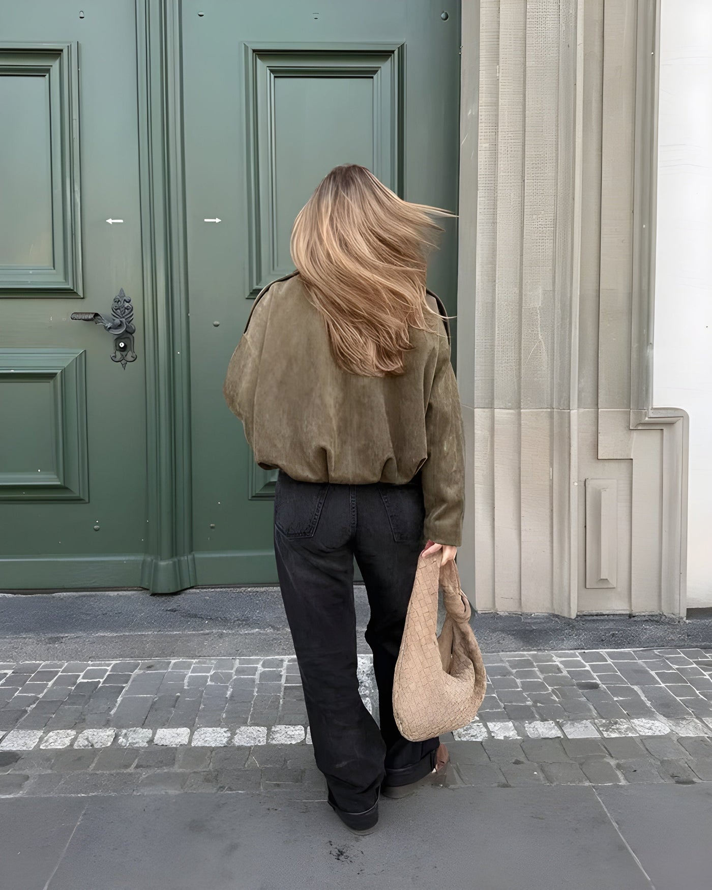 Camilla™ | Veste bomber en suédine élégante