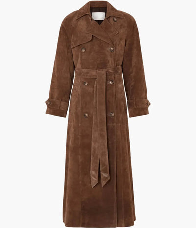 Colette™ | Trench-coat en suède vintage