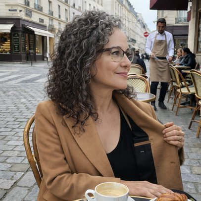 Klant draagt product