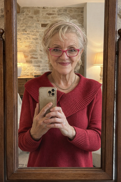 Klant draagt product