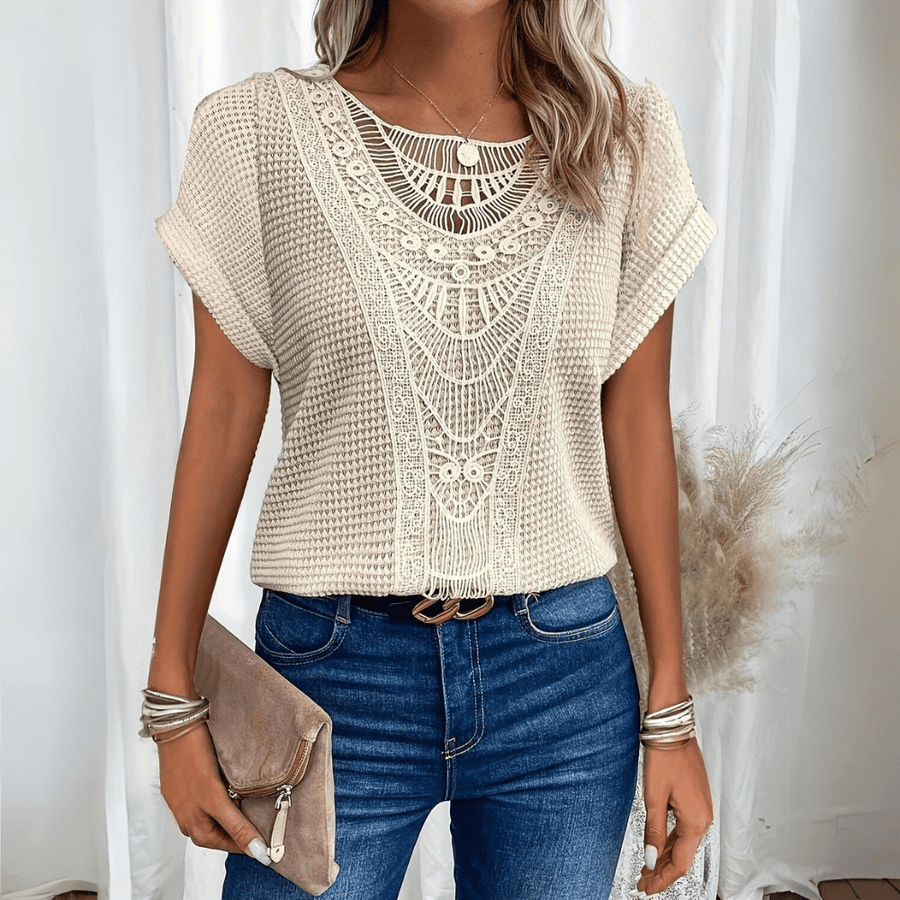 CLARA™ | Top Bohème Crochet