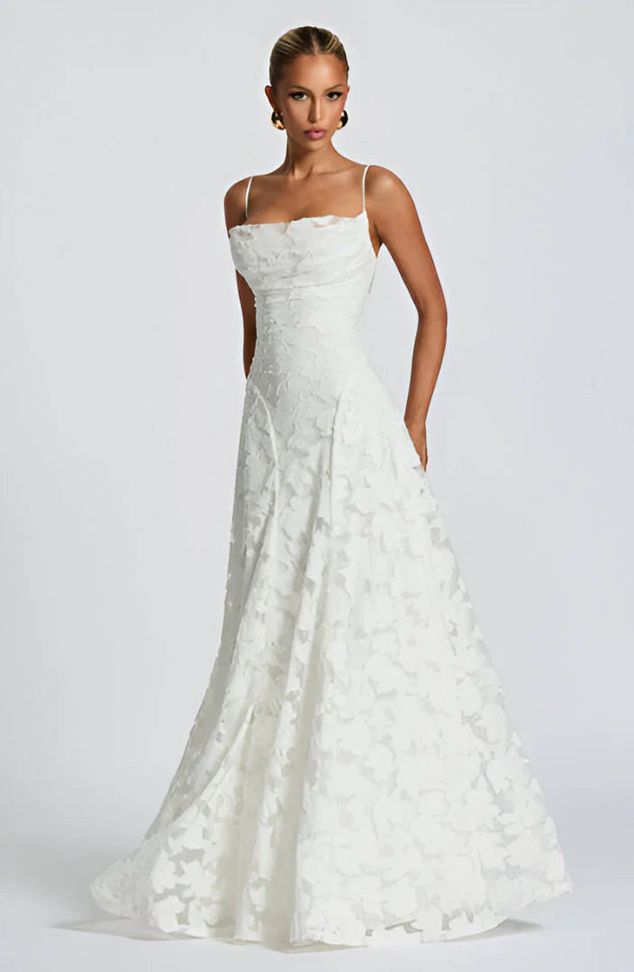 Juliette™ | Élégante robe maxi florale